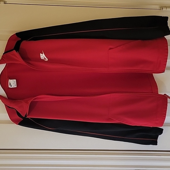 Nike Red and Black Track Jacket - Picture 8 of 15